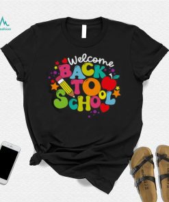 Welcome back to school retro shirt