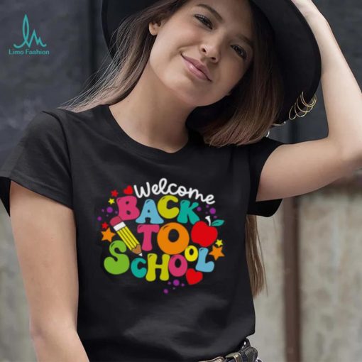 Welcome back to school retro shirt