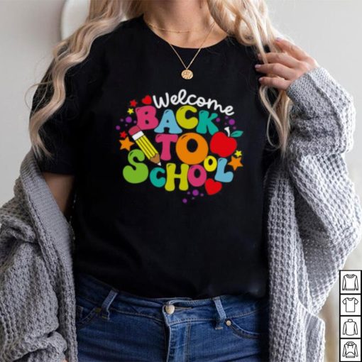 Welcome back to school retro shirt