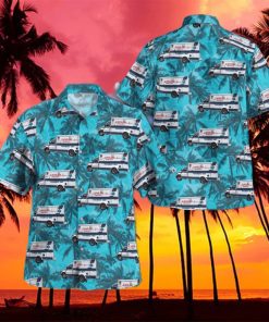 Wenatchee Washington Lifeline Ambulance Summer Aloha And Beach Short hawaiian shirt