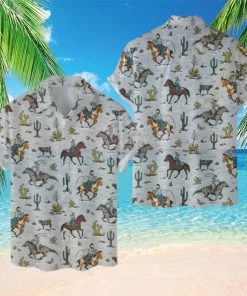 Western Cowboy 3D 3D Hawaiian Shirt Tropical Aloha For Men And Women Gift Design 9