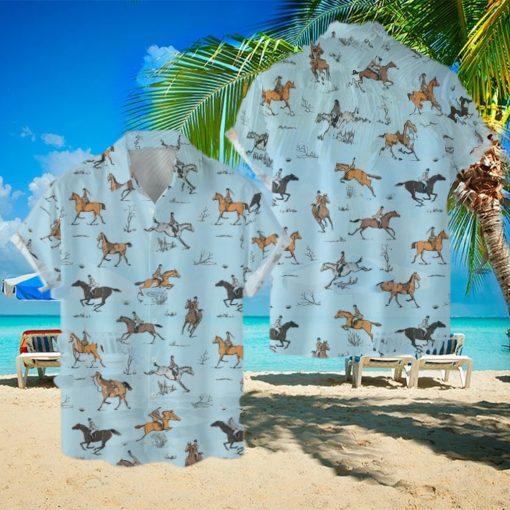 Western Cowboy 3D 3D Hawaiian Shirt Tropical Aloha