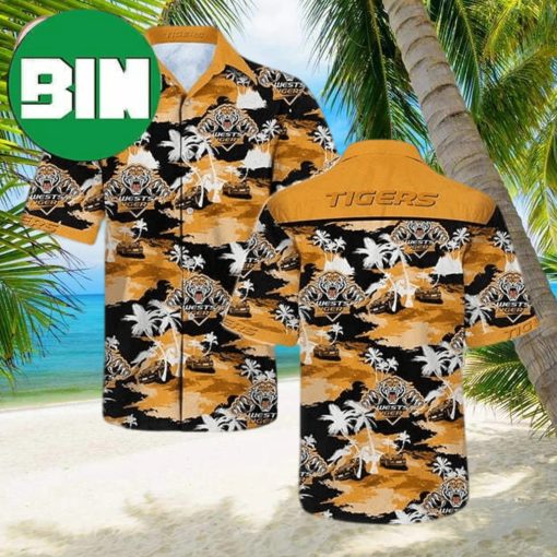 Wests Tigers Summer Hawaiian Shirt