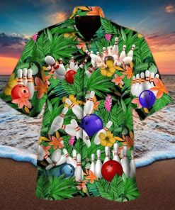 What Happens At Bowling Stays Hawaiian Shirt