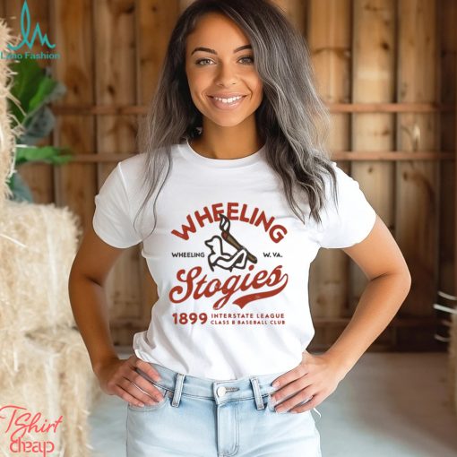 Wheeling Stogies 1899 interstate league class B baseball club shirt