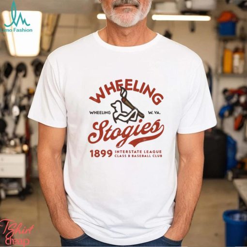 Wheeling Stogies 1899 interstate league class B baseball club shirt