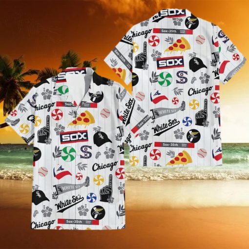 White Sox Chicago Hawaiian Shirt Beach Shorts