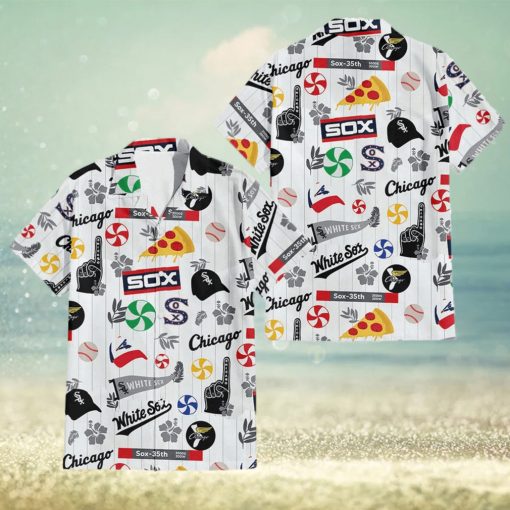 White Sox Chicago Hawaiian Shirt Beach Shorts