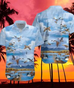 Wild Ducks Keep Your Freedom Hawaiian Shirt