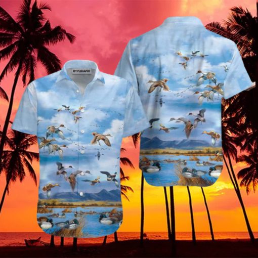 Wild Ducks Keep Your Freedom Hawaiian Shirt