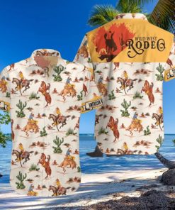 Wild West Rodeo Cowboy Hawaiian Shirt