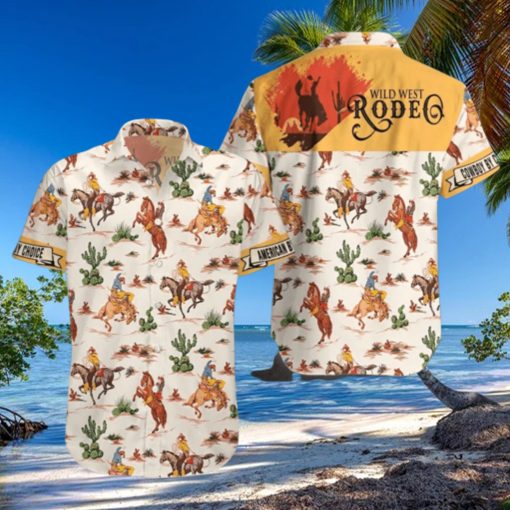 Wild West Rodeo Cowboy Hawaiian Shirt