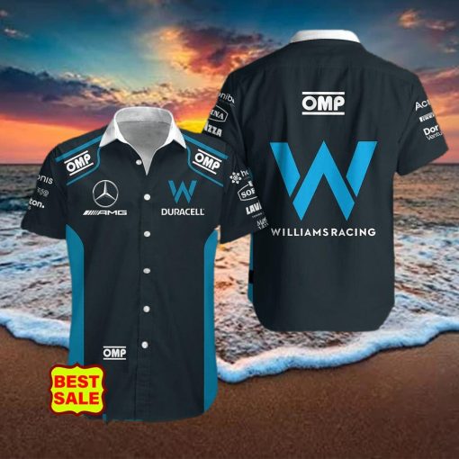 Williams Racing Logo Sumer Hawaiian Shirt For Men And Women hawaiian shirt