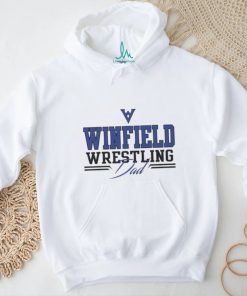 Winfield Wrestling Dad White shirt