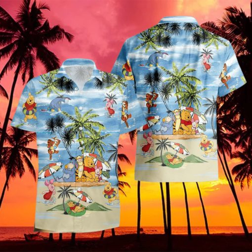 Winnie The Pooh Summer Time Beautiful Hawaii Shirt