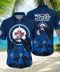 Winnipeg Jets NHL Flower Hawaiian Shirt Best Gift For Fans hawaiin shirt