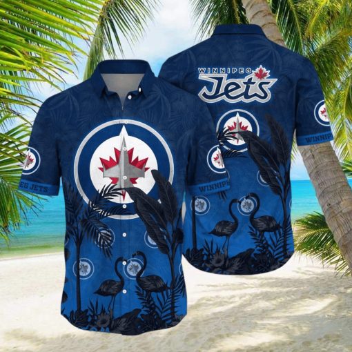 Winnipeg Jets NHL Flower Hawaiian Shirt Best Gift For Fans hawaiin shirt