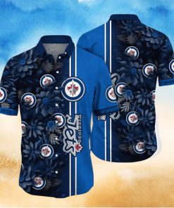 Winnipeg Jets NHL Flower Hawaiian Shirt For Men Women Great Gift For Real Fans