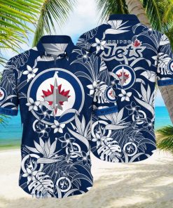 Winnipeg Jets NHL Flower Hawaiian Shirt For Men Women Impressive Gift For Fans hawaiian shirt