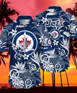 Winnipeg Jets NHL Flower Hawaiian Shirt For Men Women Impressive Gift For Fans hawaiian shirt