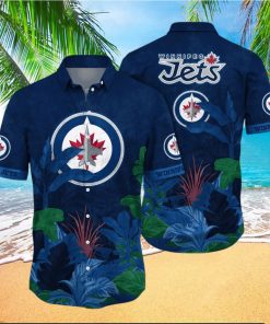 Winnipeg Jets NHL Flower Hawaiian Shirt Great Gift For Men Women Fans hawaioian shirt