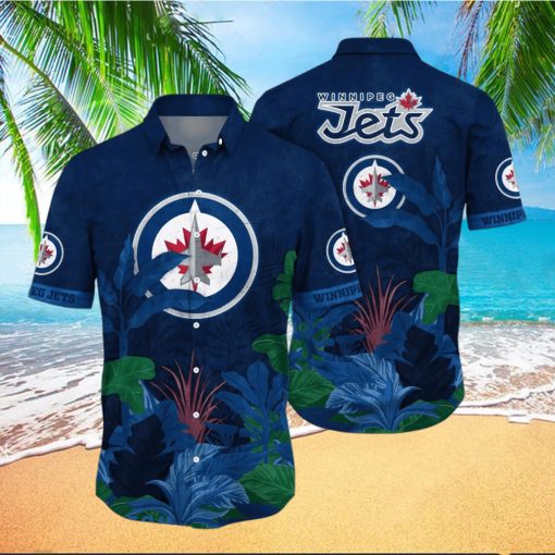 Winnipeg Jets NHL Flower Hawaiian Shirt Great Gift For Men Women Fans hawaioian shirt