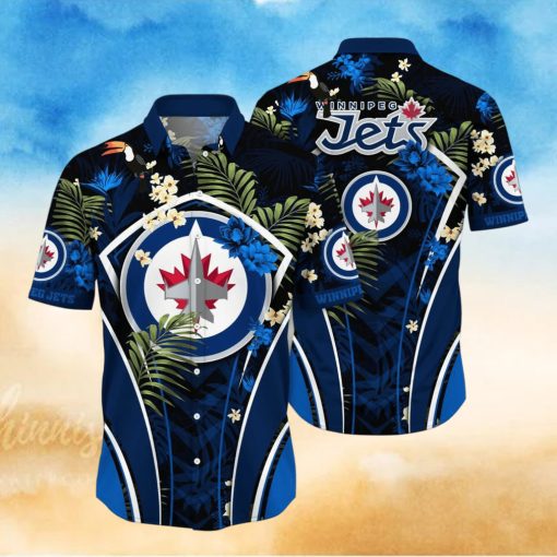 Winnipeg Jets NHL Flower Hawaiian Shirt Special Gift For Men Women Fans