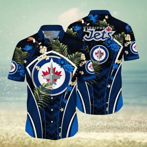 Winnipeg Jets NHL Flower Hawaiian Shirt Special Gift For Men Women Fans