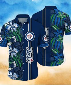 Winnipeg Jets NHL Flower Hawaiian Shirt Unique Gift For Fans