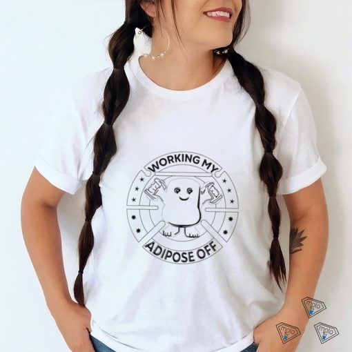 Working my adipose off logo shirt