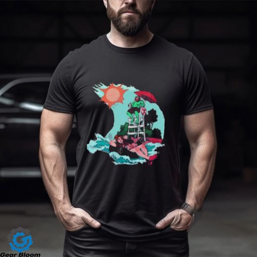 Wubby lifeguard art design t shirt