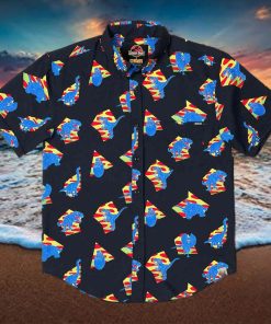 XS Jurassic Park Retro 65 Million Bc Hawaiian Shirt