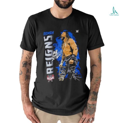 Youth 500 Level Black Roman Reigns And Still T Shirt