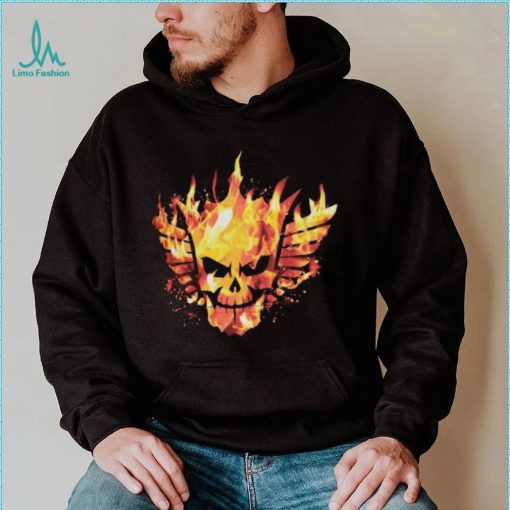 Youth Black Cody Rhodes Claim Your Kingdom Flames Pullover Hoodie