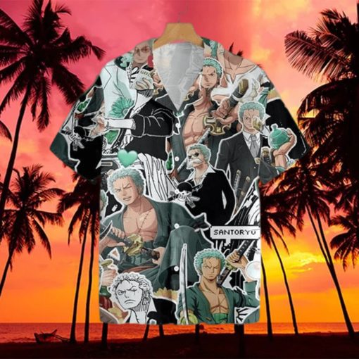 Zoro One Piece Summer Hawaiian Shirt