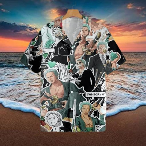 Zoro One Piece Summer Hawaiian Shirt