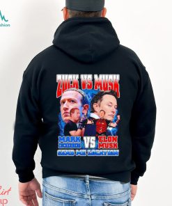 Zuck vs Musk send me location shirt