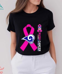 los Angeles Rams NFL Crush Cancer T Shirt