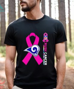 los Angeles Rams NFL Crush Cancer T Shirt