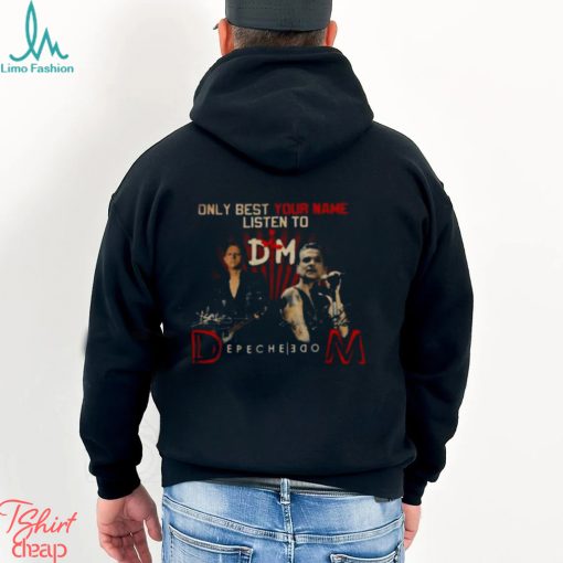 only Best Custom Your Name Depeche Mode signatures shirt