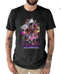 spideran across the spider verse shirt