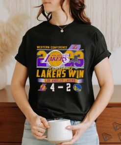 western Conference 2023 Semi Finals Lakers win shirt