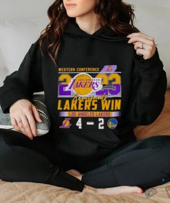 western Conference 2023 Semi Finals Lakers win shirt