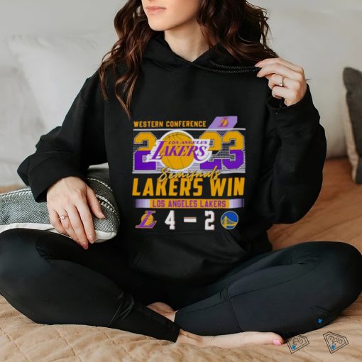western Conference 2023 Semi Finals Lakers win shirt