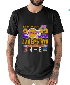 western Conference 2023 Semi Finals Lakers win shirt