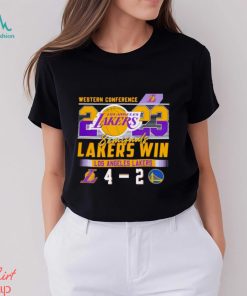 western Conference 2023 Semi Finals Lakers win shirt
