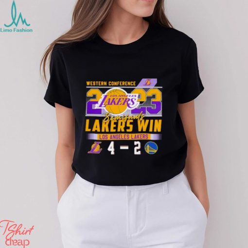 western Conference 2023 Semi Finals Lakers win shirt