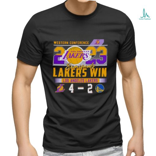 western Conference 2023 Semi Finals Lakers win shirt