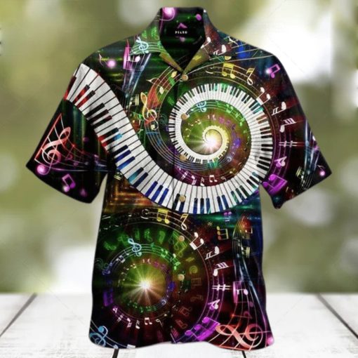 10 Fingers 88 Keys Piano Hawaiian Shirt