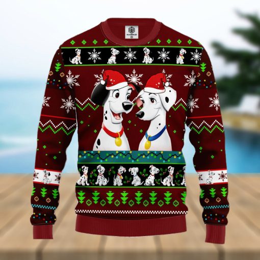 101 Dalmatians Ugly Christmas Sweater Red Ideas For Men Women